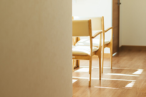 おみね田中クリニック 待合