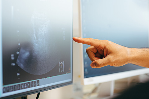 おみね田中クリニック 診察風景