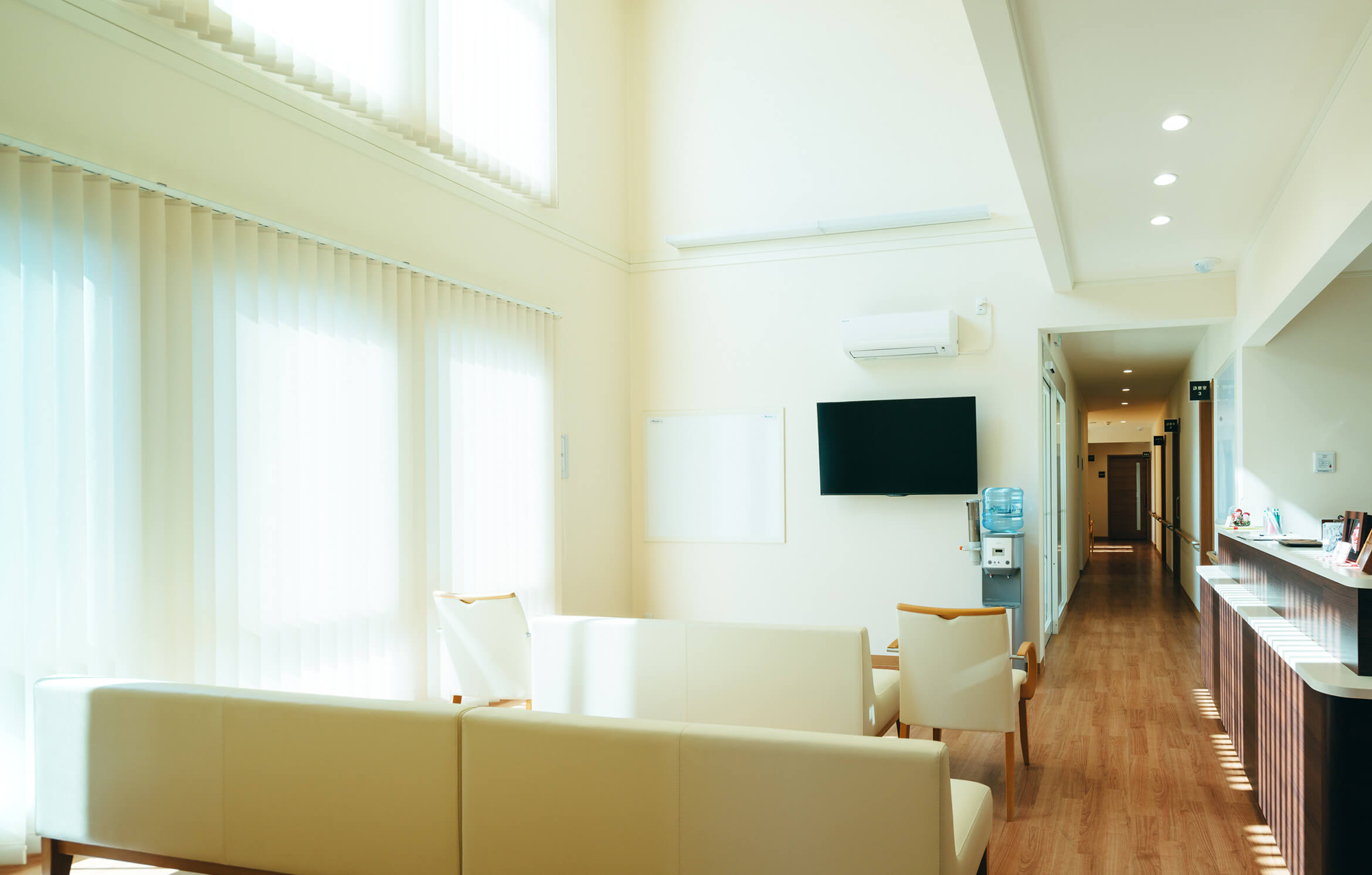 おみね田中クリニック 待合室